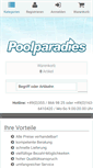 Mobile Screenshot of poolshop-duske.de